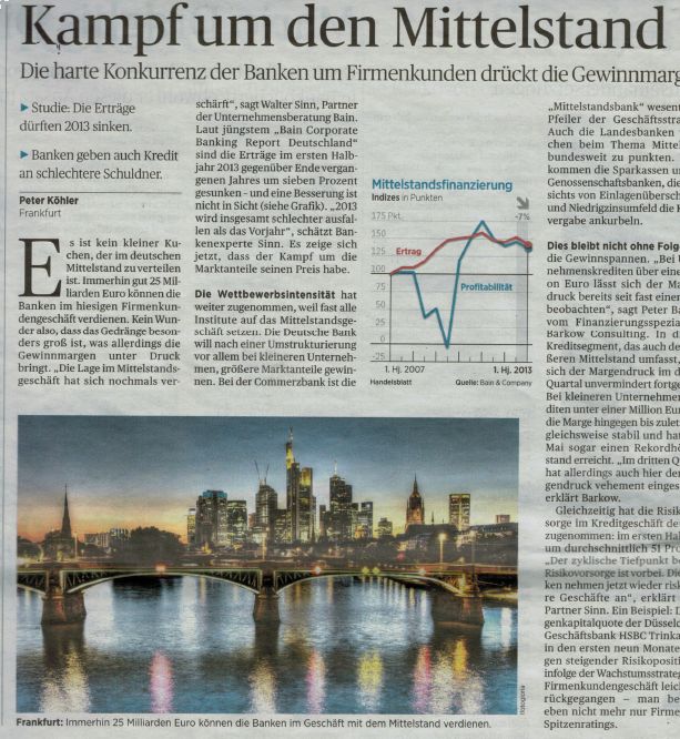 Handelsblatt 26.11.2013